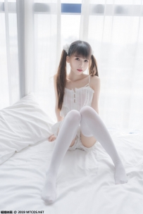 喵糖 VOL.065 渡边爻爻爻子 白丝双马尾[38P/118M]