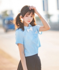 桜桃喵 NO.126 蔚蓝 [33P-608MB]