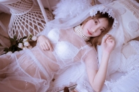 黑川 - NO.031 年上彼女-白色婚纱[27P-319.7M]