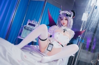 雪晴Astra – NO.082 万圣节 护士刻晴 [66P4V-1.90GB]