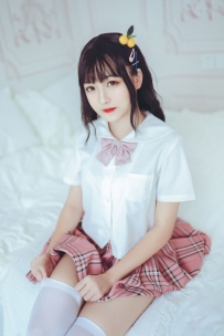 喵糖 VOL.001 过膝白丝[41P/347M]