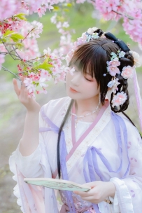 Nyako喵子 NO.035 樱花汉服 花神祈愿 [52P-230MB]