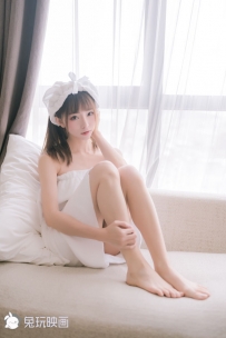 [兔玩]VOL.019 纯白浴巾 [44P-280MB]