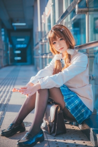 雪晴Astar - NO.037 夕阳JK[25P-277.8M]