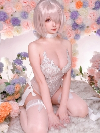 星之迟迟 NO.147 3月计划C 玛修婚纱[78P1V-425MB]