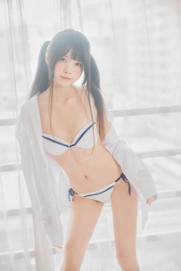 桜桃喵 NO.001 白衬衫双马尾 [47P-345MB]